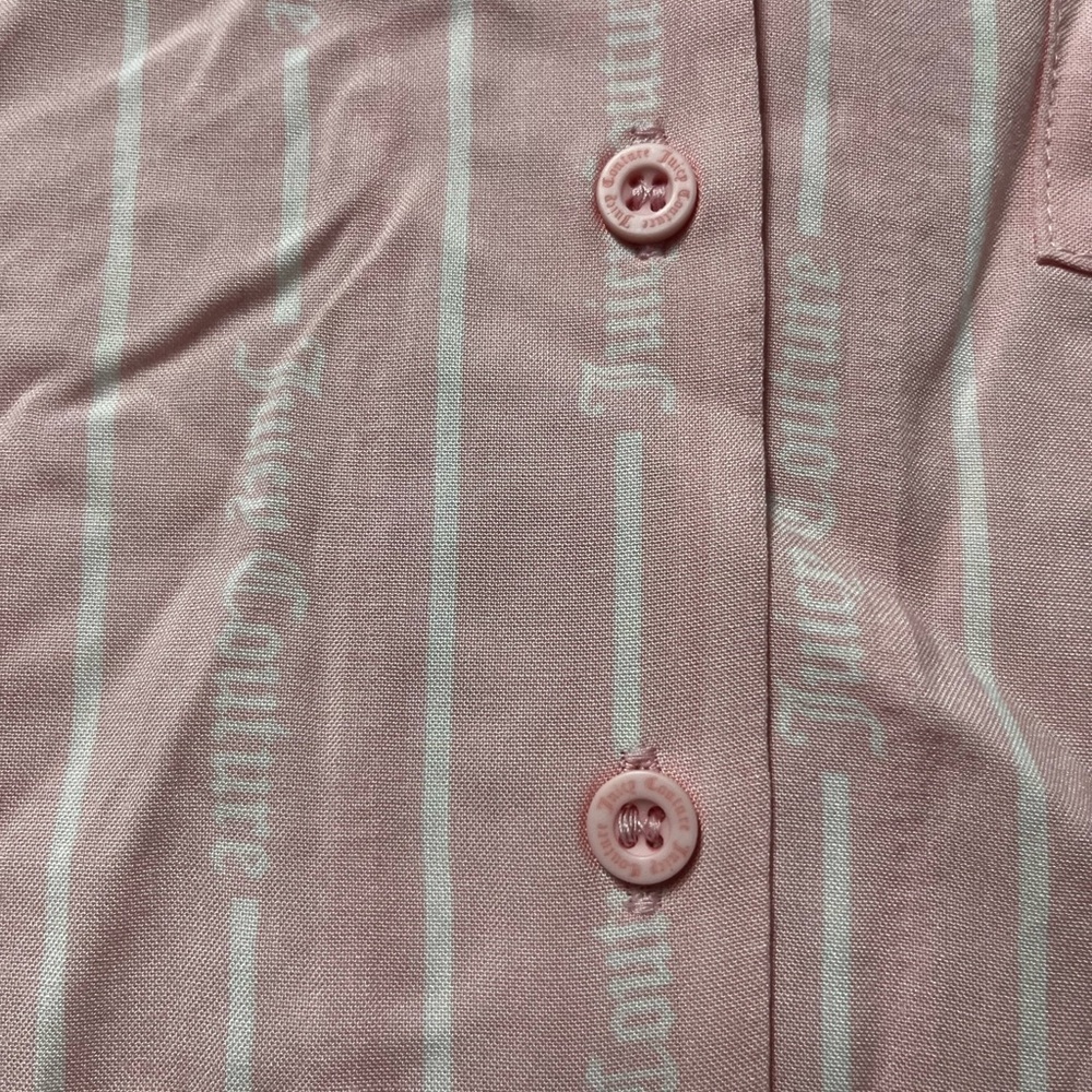 Juicy Couture Pink Coquette Girlhoodcore Shorty Pjs Pajama Set Women’s S NWT - Picture 5 of 7